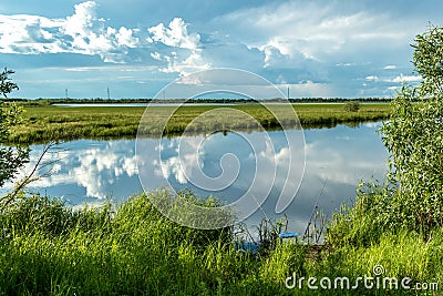 Fisherman`s cool place Stock Photo