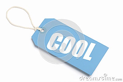 Cool Tag Stock Photo