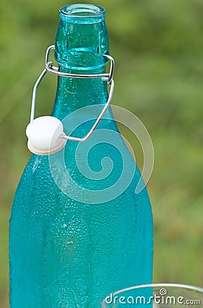 Cool water bottle Stock Photo