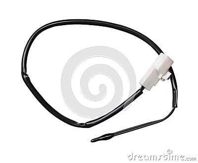 Cooler thermistor air temperature sensor cooler Stock Photo