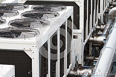 Cooling tower Stock Photo