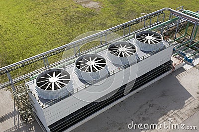 Cooling Tower Stock Photo