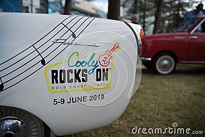 Cooly Rocks Car Show Event Australia 02 Editorial Stock Photo