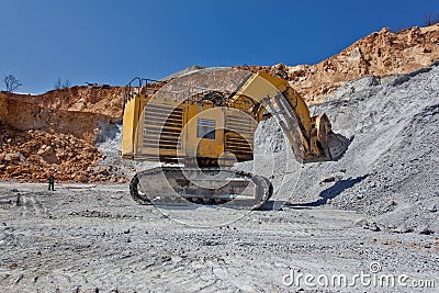 Cooper mine - Open pit 8 Editorial Stock Photo