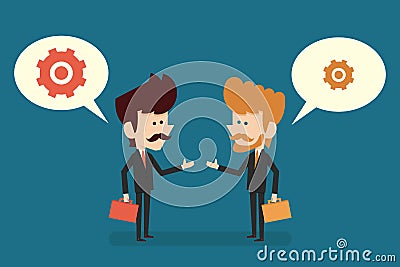 Cooperation concept Vector Illustration