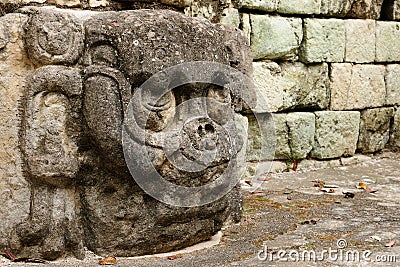 Copan Mayan ruins in Honduras Stock Photo