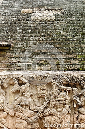 Copan Mayan ruins in Honduras Stock Photo