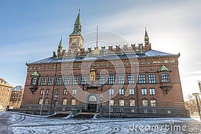 Copenhagen city hall Stock Photo