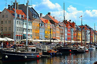 Copenhagen, Denmark Editorial Stock Photo