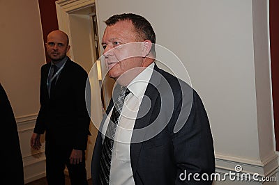 LARS LOKKE RASMUSSEN_DANISH PRIME MINISTER Editorial Stock Photo