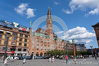 Scandic Palace Hotel in Copenhagen Editorial Stock Photo