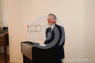 Minister for frieng affair visit ipc 40 years celebratuos Editorial Stock Photo