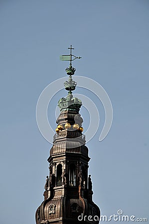 Christiansborg castle home of danish parliament and politics Editorial Stock Photo