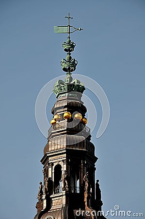 Christiansborg castle home of danish parliament and politics Editorial Stock Photo