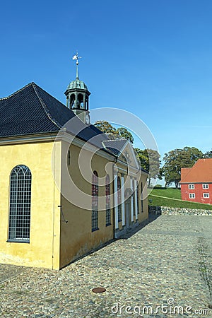 Kastellet fortress in Copenhagen, Denmark, one of the best preserved fortresses in Northern Europe Editorial Stock Photo