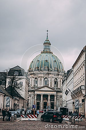 Copenhagen, Denmark wintertime in January 2018 Editorial Stock Photo