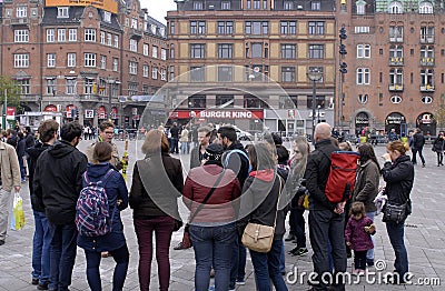 COPENHAGEN FREE WALKING TOUR Editorial Stock Photo