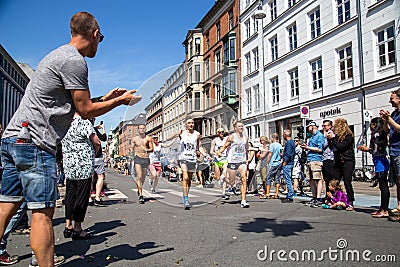 Copenhagen Marathon 2016 Editorial Stock Photo