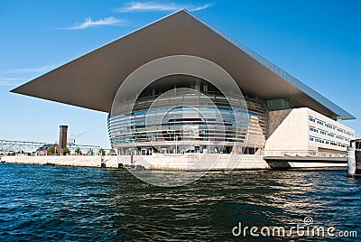 Copenhagen Opera House Stock Photo