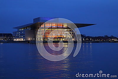 Copenhagen Opera House, Danish National Opera House. Stock Photo