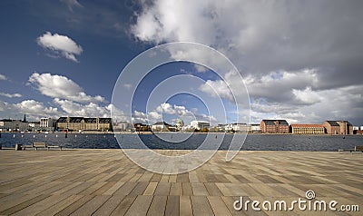 Copenhagen skyline Stock Photo