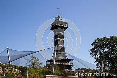 Copenhagen Zoo Observational Tower Editorial Stock Photo