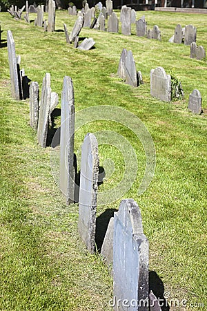 Copp's Hill Burying Ground Editorial Stock Photo