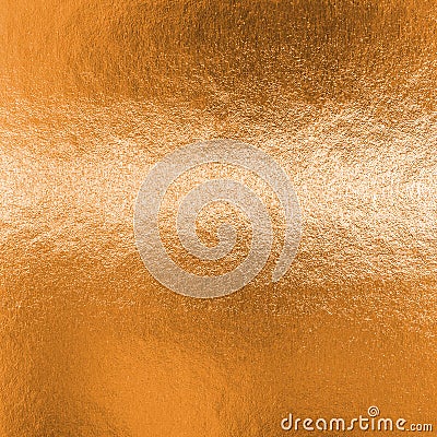 Copper foil metallic wrapping paper shiny texture background for wall paper decoration Stock Photo