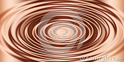 Copper Liquid Swirl Stock Photo