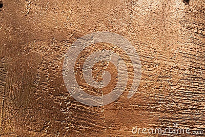 Copper stone texture panel outside-2 Stock Photo