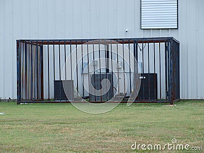 Copper Wire and Tube Protection Stock Photo