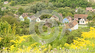 Copsa Mare Saxon village Stock Photo