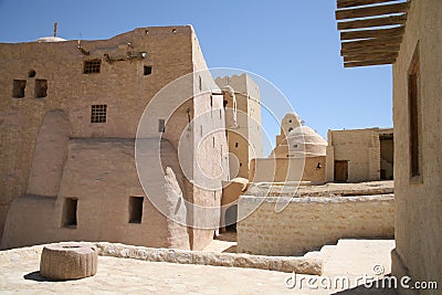 Coptic Monastery of St. Antony Stock Photo