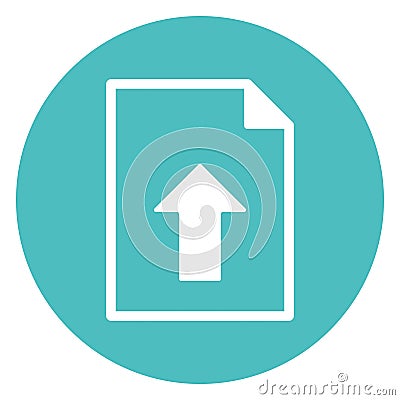 Copy arrow Isolated Vector icon easily edit or modify Stock Photo
