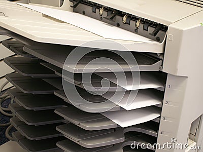 Copy machine Stock Photo