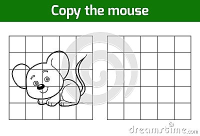 Copy the picture (mouse) Vector Illustration