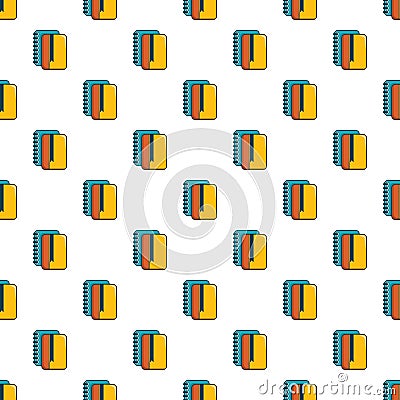 Copybook pattern seamless Vector Illustration