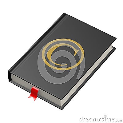 Copyright book Stock Photo