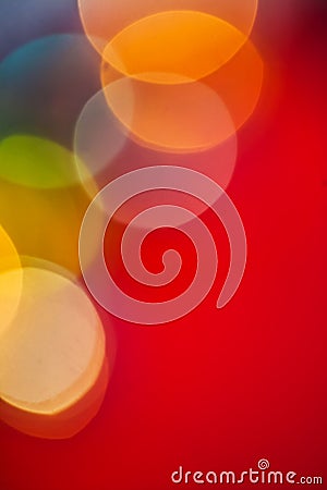 Copyspace image multicolored christmas bokeh Stock Photo