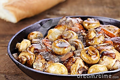 Coq Au Vin Stock Photo