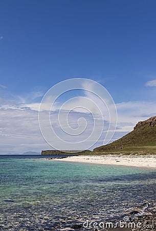 Coral Beaches Claigan Isle of Skye Stock Photo