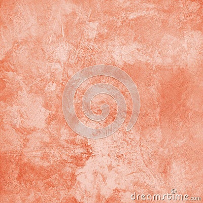 Coral Handmade Embossed Decorative Paper Background. Stock Photo