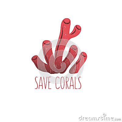 Coral reef Vector Illustration
