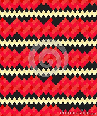 Coral snake skin texture print design background Vector Illustration