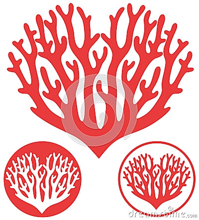 Coral Vector Illustration