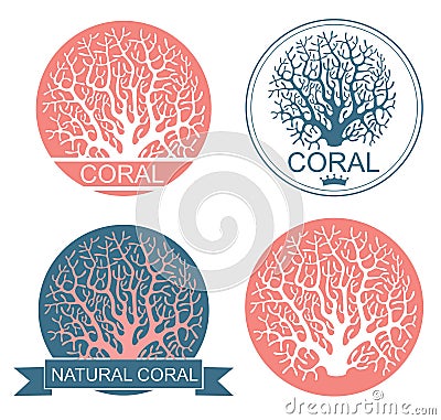 Coral Vector Illustration