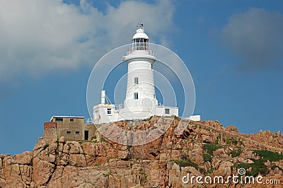 Corbiere Lighthouse Stock Photo