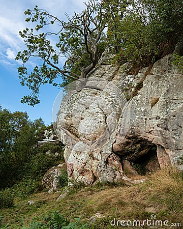 Corby Crags Stock Photo