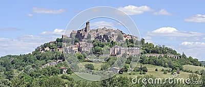 Cordes-sur-Ciel, Tarn, France Stock Photo