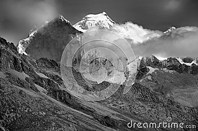 Cordillera Blanca Stock Photo